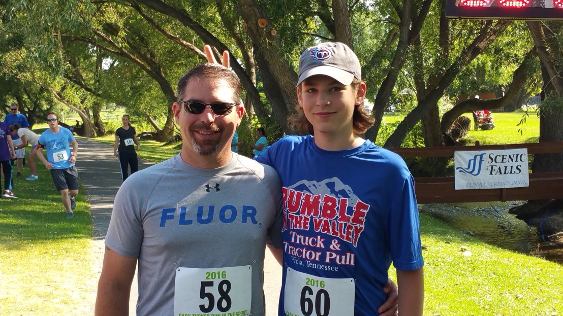 Brian Parker and son2